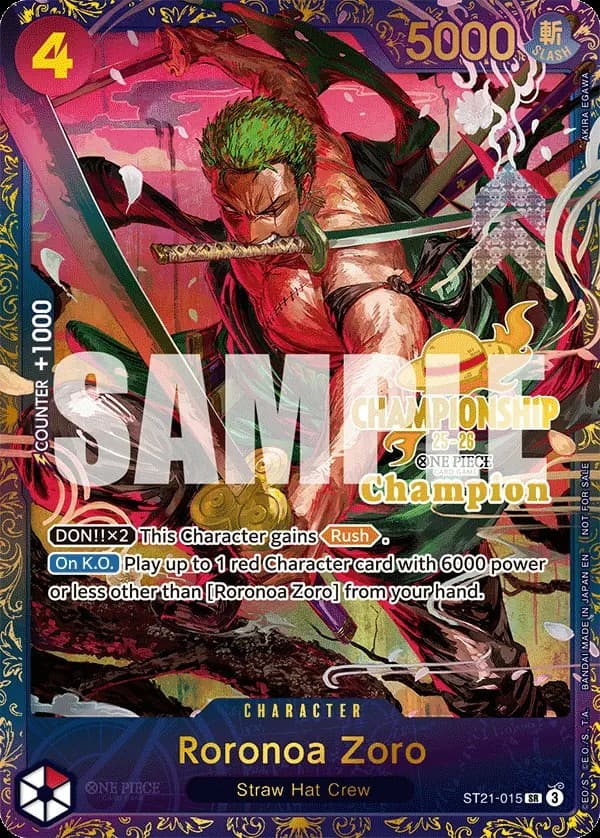 Roronoa Zoro (Offline Regional 2024 | Champion)