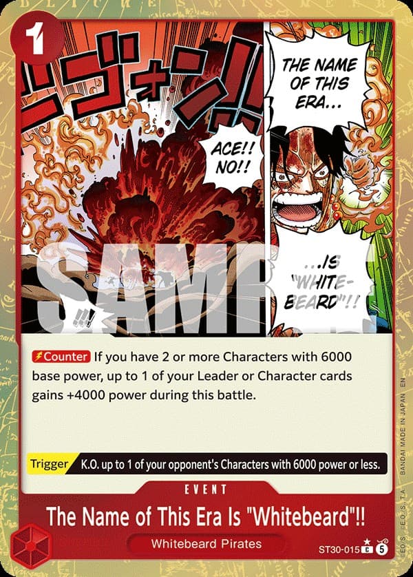 The Name of This Era Is "Whitebeard"!!