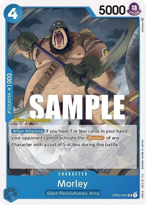 Morley (Super Pre-Release Stamp)