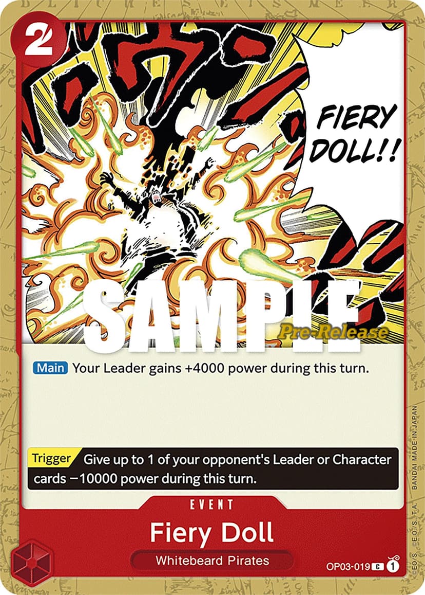 Fiery Doll (Pre-Release Stamp)
