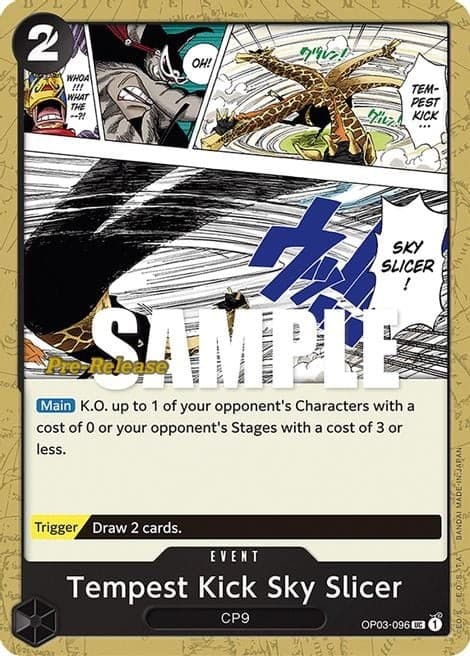 Tempest Kick Sky Slicer (Pre-Release Stamp)