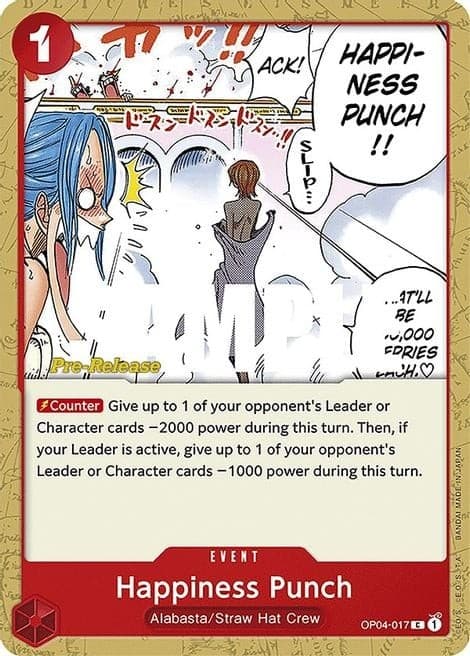 Happiness Punch (Pre-Release Stamp)