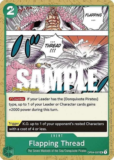 Flapping Thread (Pre-Release Stamp)