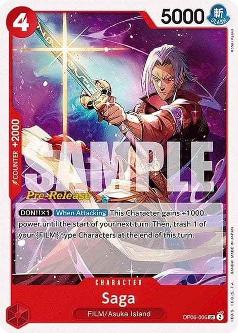 Saga (Pre-Release Stamp)
