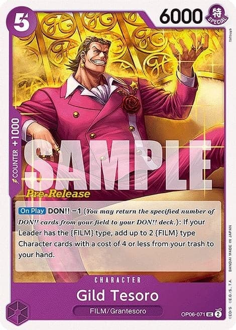 Gild Tesoro (Pre-Release Stamp)