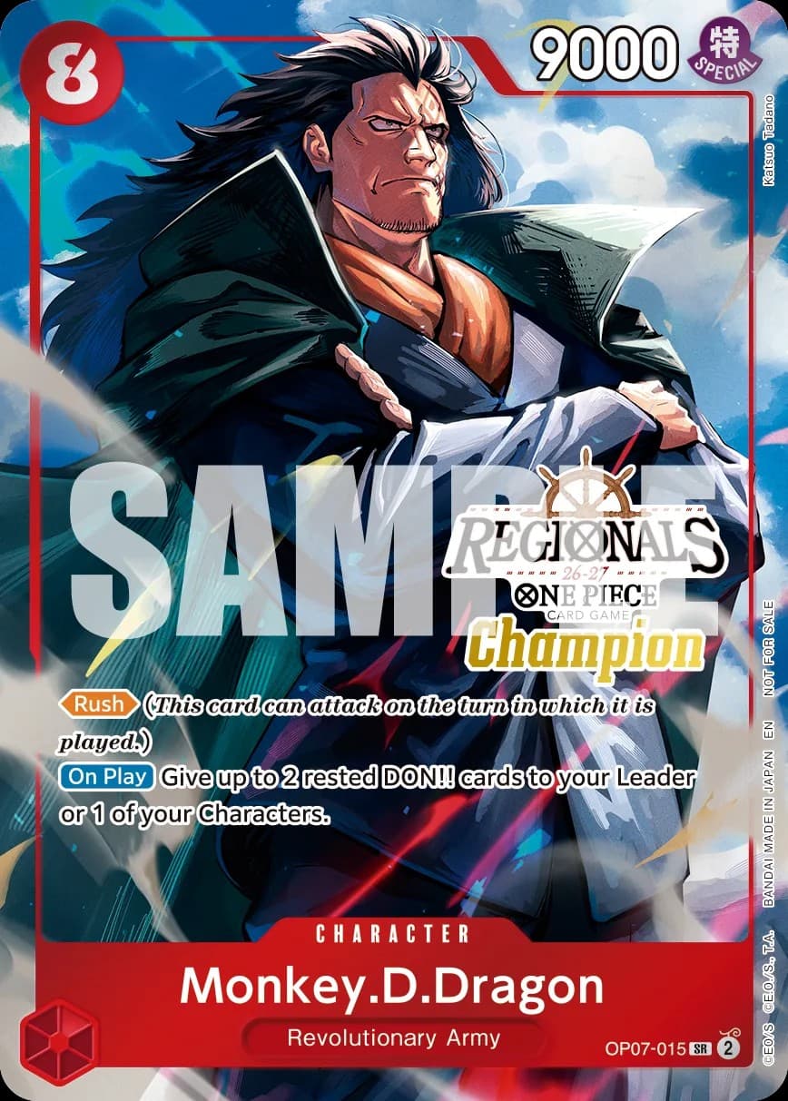 Monkey D. Dragon (Regionals Champion Card Set 26-27 Vol. 2)