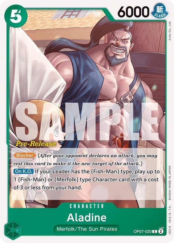 Aladine (Pre-Release Stamp)