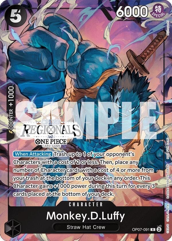 Monkey D. Luffy (Online Regional 2024 Vol. 3)