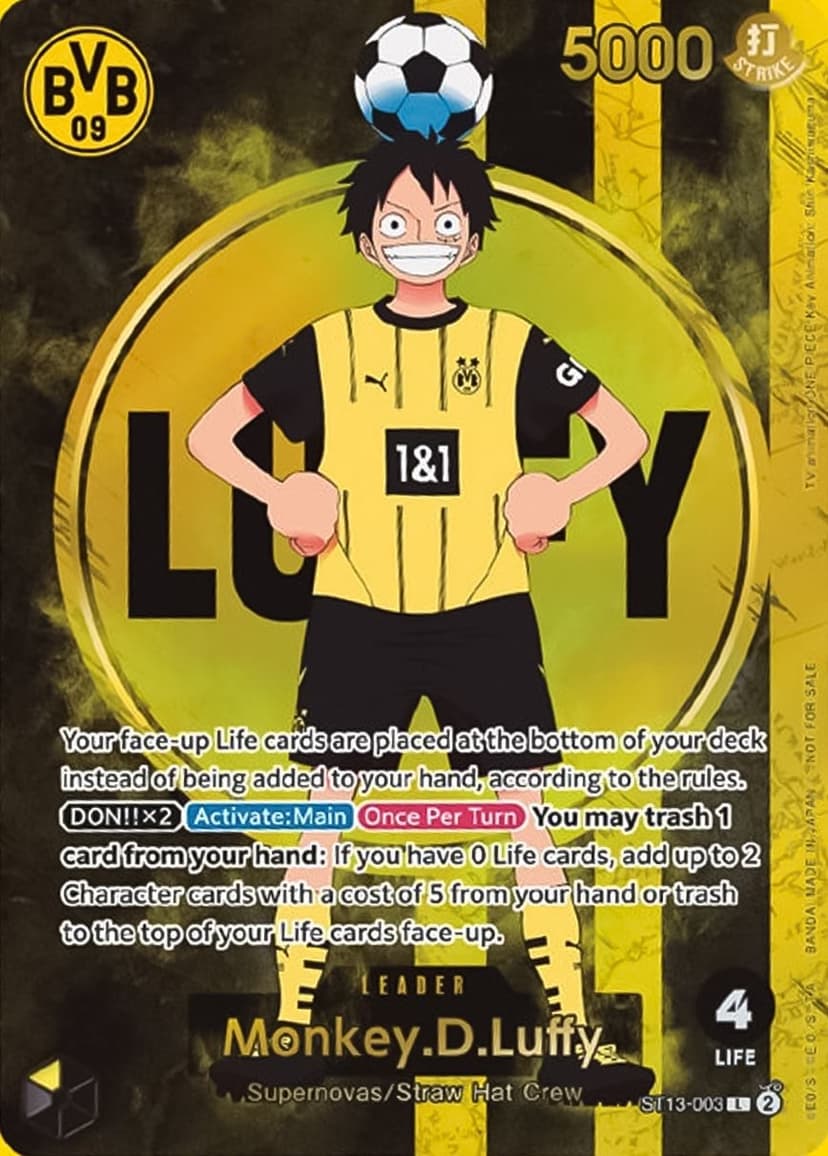 Monkey D. Luffy (Borussia Dortmund 2025 Promo)