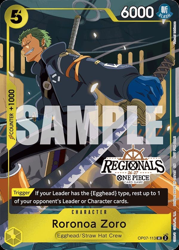Roronoa Zoro (Regional Participation Pack 2026 Vol. 1)