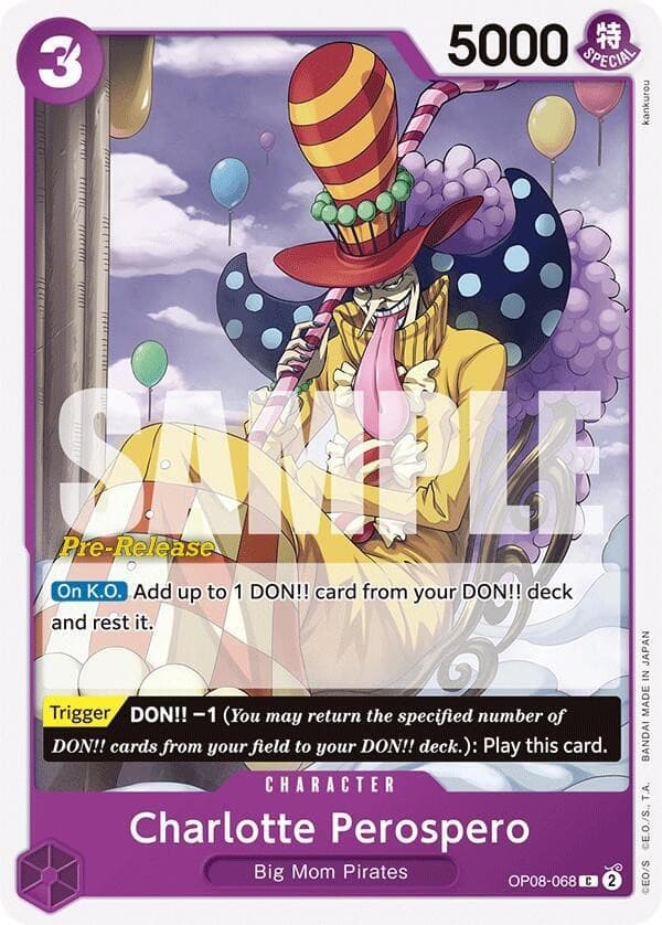 Charlotte Perospero (Pre-Release Stamp)