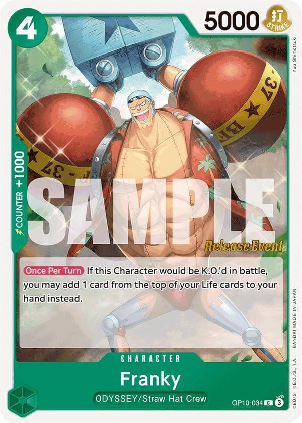 Franky (Pre-Release Stamp)