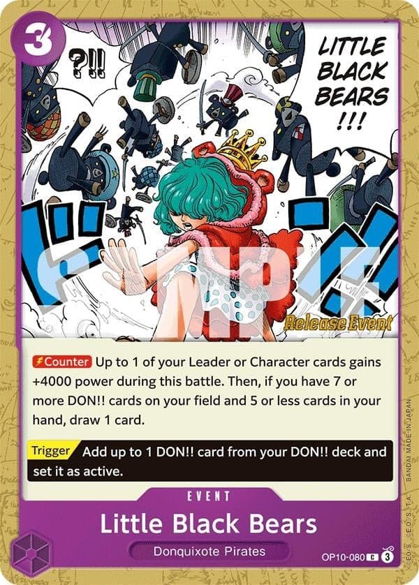 Little Black Bears (Pre-Release Stamp)
