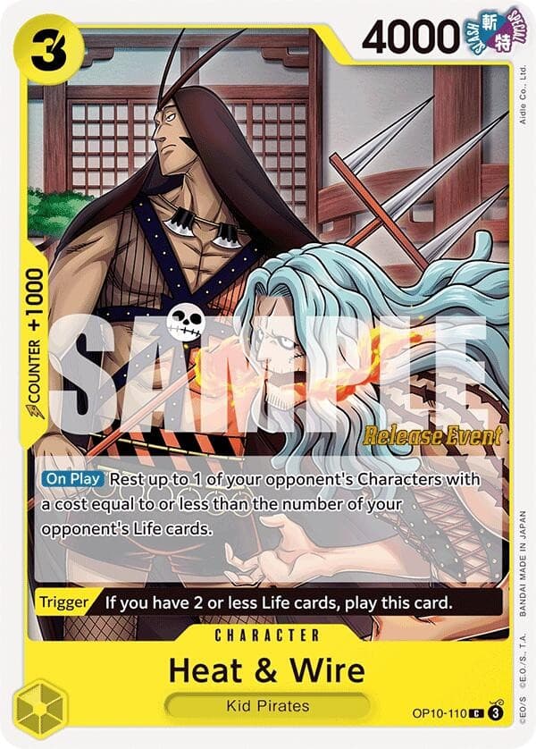 Heat & Wire (Pre-Release Stamp)