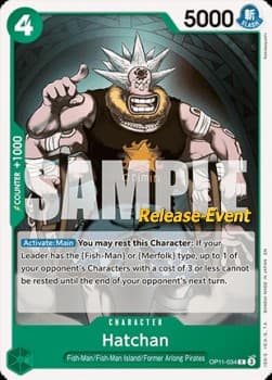 Hatchan (Pre-Release Stamp)