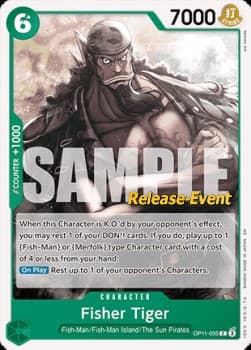 Fisher Tiger (Pre-Release Stamp)