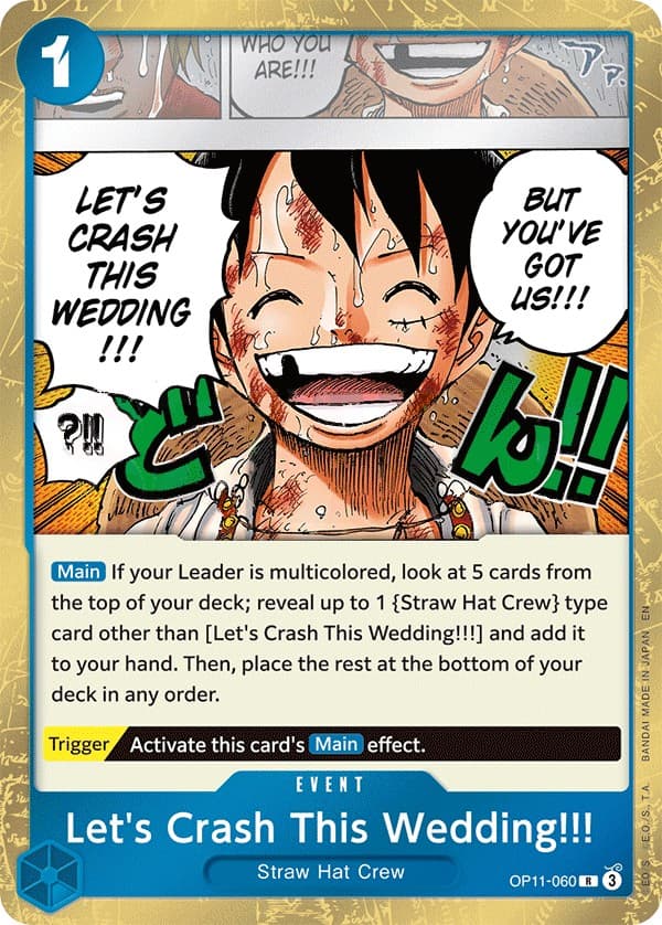 Let's Crash This Wedding!!!