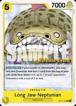 Long-Jaw Neptunian (Pre-Release Stamp)