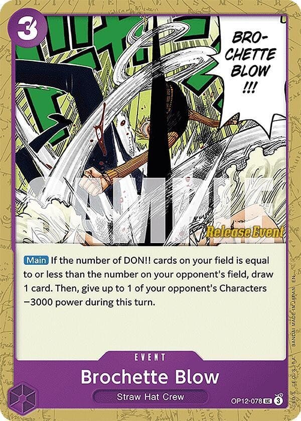 Brochette Blow (Pre-Release Stamp)