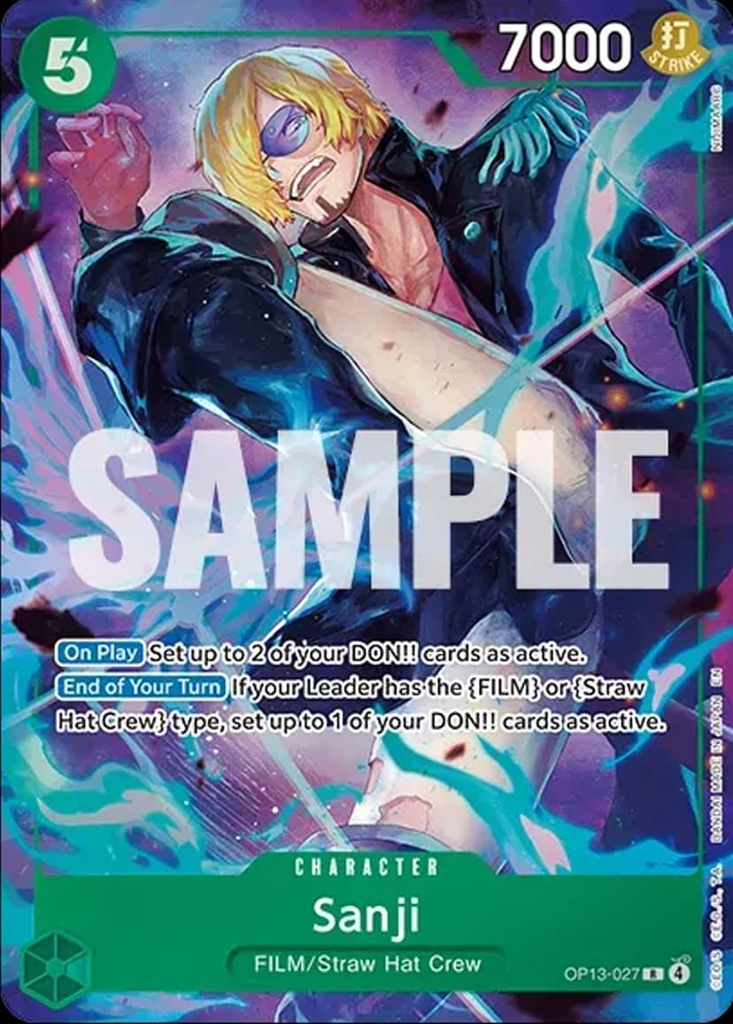 Sanji (Premium Card Collection - 6 assort vol 2 -)