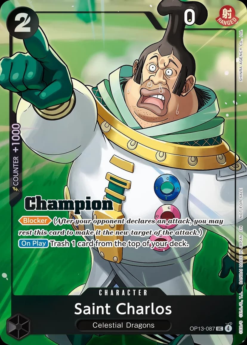Saint Charlos (CS 26-27 | Winner Card Set Vol. 1)
