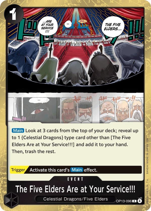 The Five Elders Are at Your Service!!!