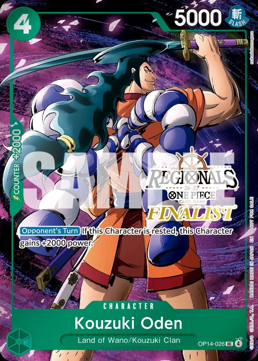 Kouzuki Oden (Regionals Finalist Card Set 26-27 Vol. 2)