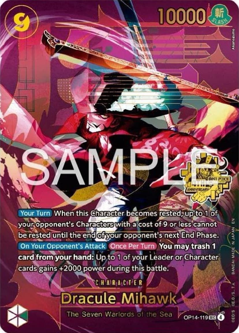 Dracule Mihawk (4th Anniversary Set)