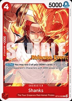 Shanks (Pre-Release Stamp)