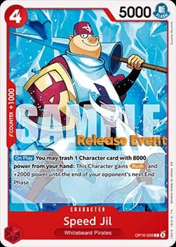 Speed Jil (Pre-Release Stamp)