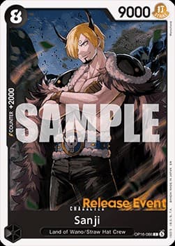 Sanji (Pre-Release Stamp)