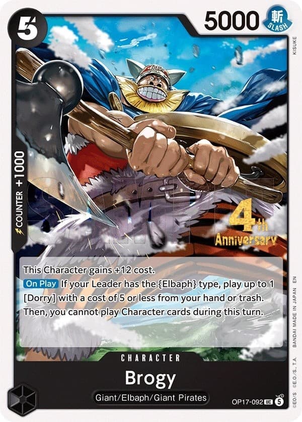 Brogy (4th Anniversary Stamp)