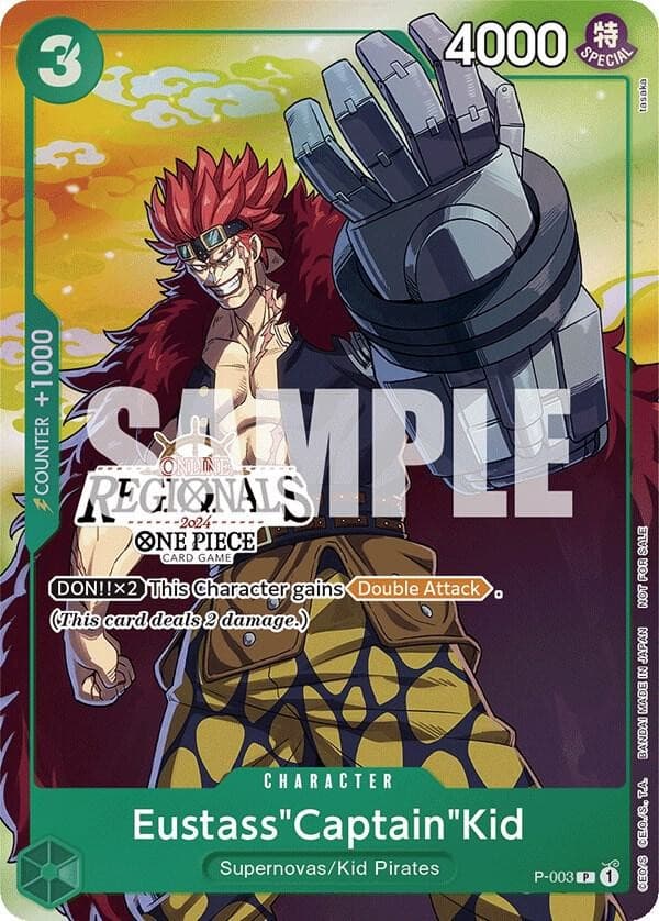 Eustass "Captain" Kid (Online Regional 2024 | Participant)