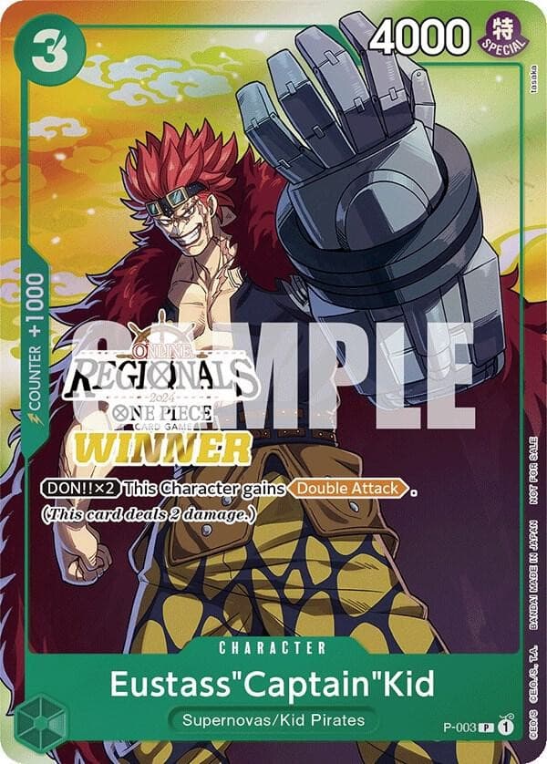 Eustass "Captain" Kid (Online Regional 2024 | Winner)