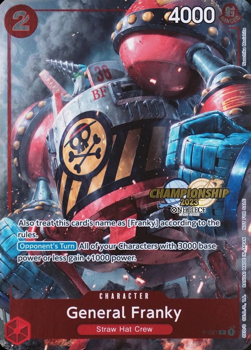 General Franky (Championship 2023 | Event Pack)