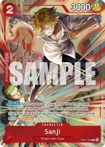 Sanji (Premium Card Best Selection Vol. 6)