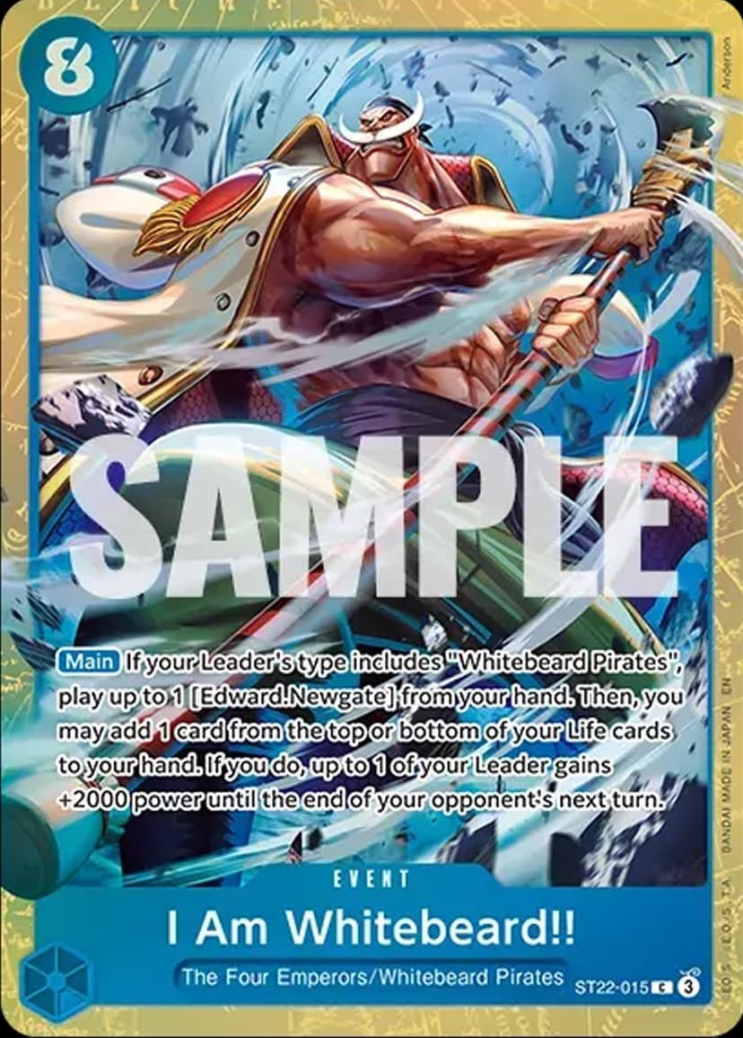 I Am Whitebeard!! (Premium Card Collection - 6 assort vol 2 -)