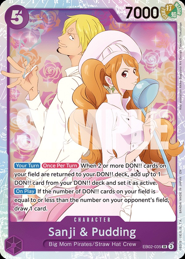 Sanji & Pudding