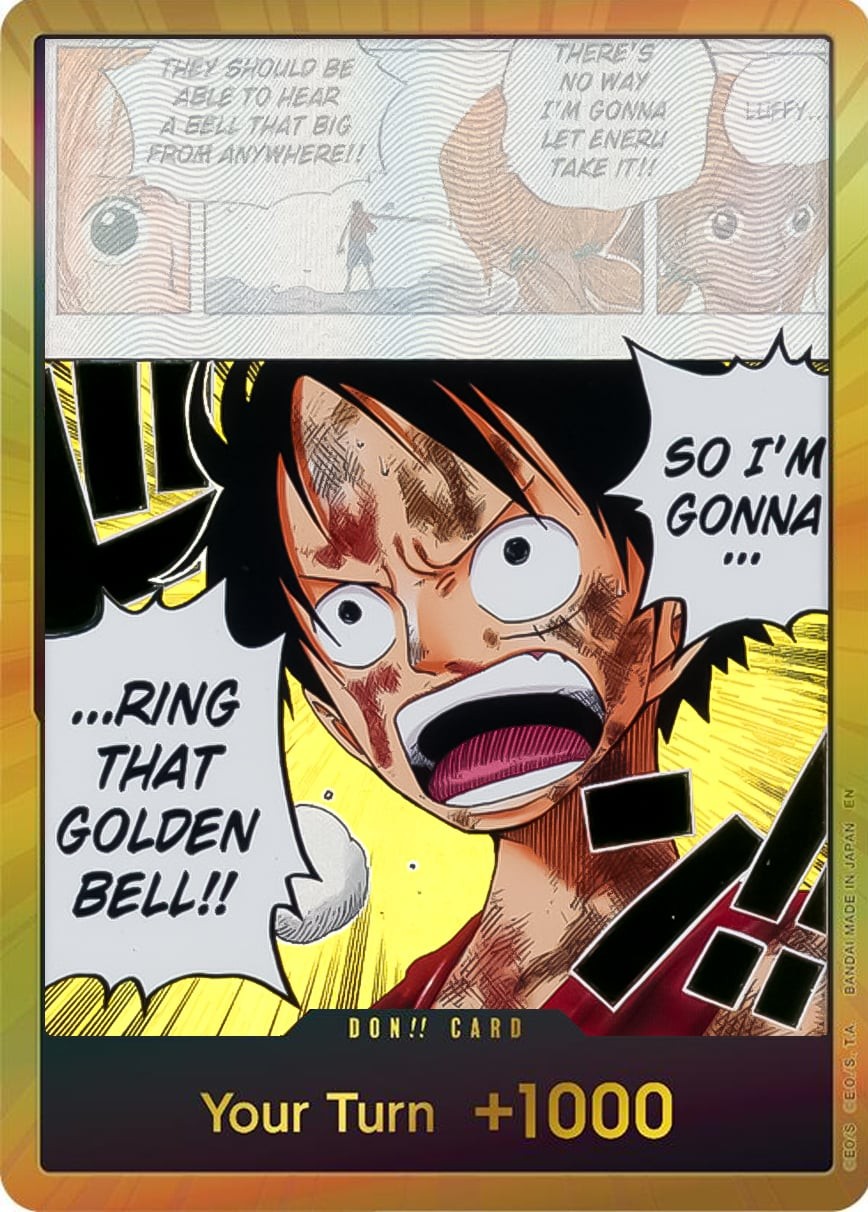 DON!! (Luffy | Gold Foil)
