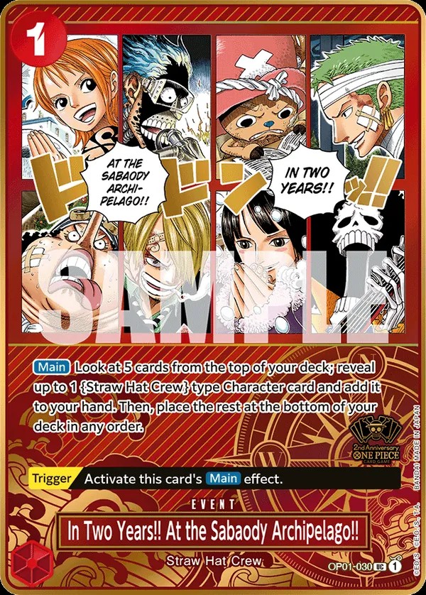 In Two Years!! At the Sabaody Archipelago!! (2nd Japanese Anniversary Set)