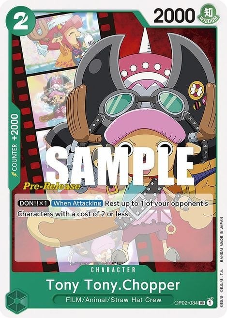 Tony Tony Chopper (Super Pre-Release Stamp)