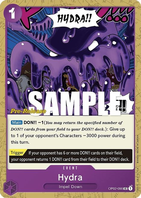 Hydra (Super Pre-Release Stamp)