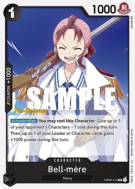 Bell-mere (Super Pre-Release Stamp)