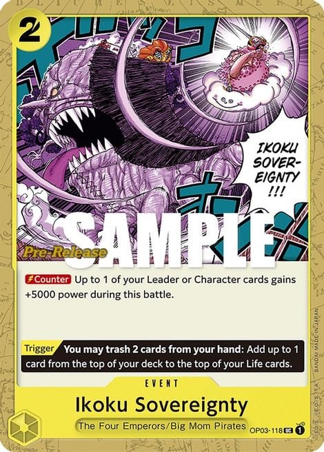 Ikoku Sovereignty (Pre-Release Stamp)