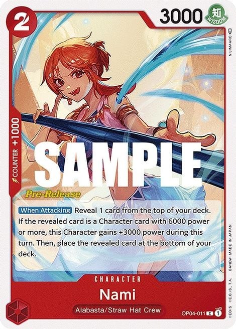 Nami (Pre-Release Stamp)