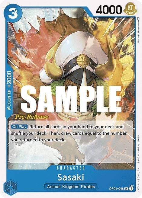 Sasaki (Pre-Release Stamp)