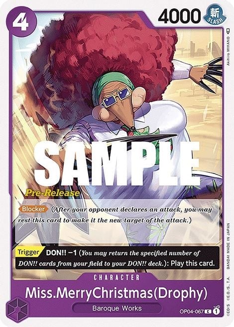 Miss Merry Christmas (Drophy) (Pre-Release Stamp)