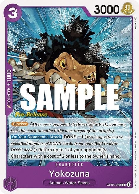 Yokozuna (Pre-Release Stamp)
