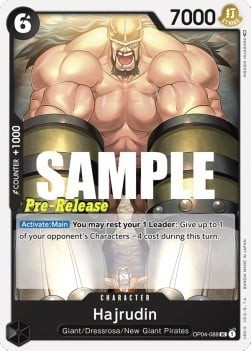 Hajrudin (Pre-Release Stamp)