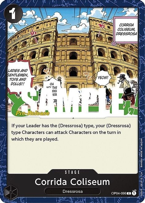 Corrida Coliseum (Pre-Release Stamp)
